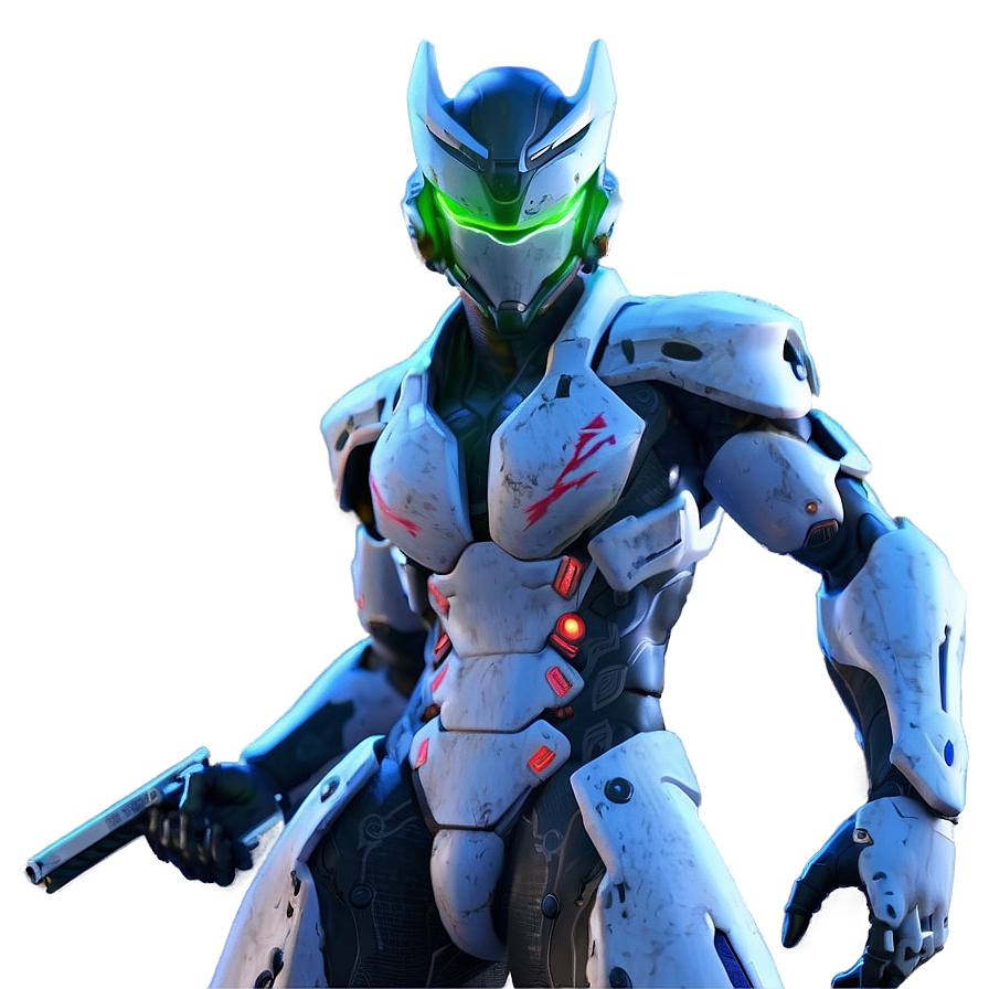 Cyber Ninja Genji Png 17 PNG Image