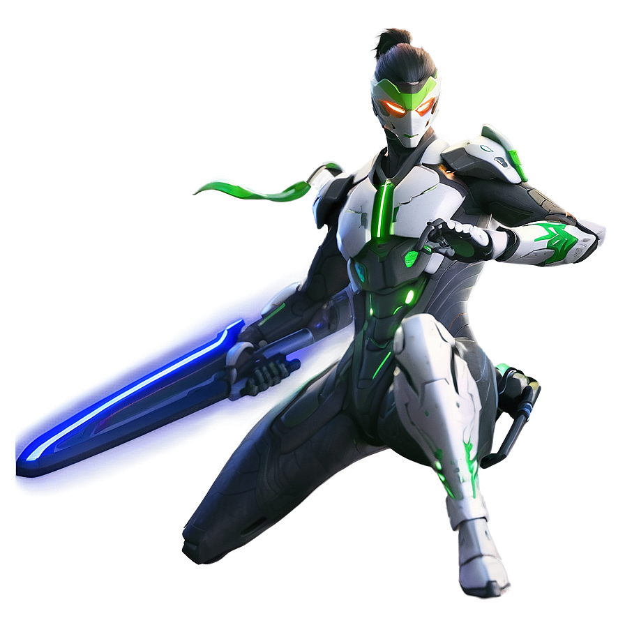 Cyber Ninja Genji Png Ecw PNG Image