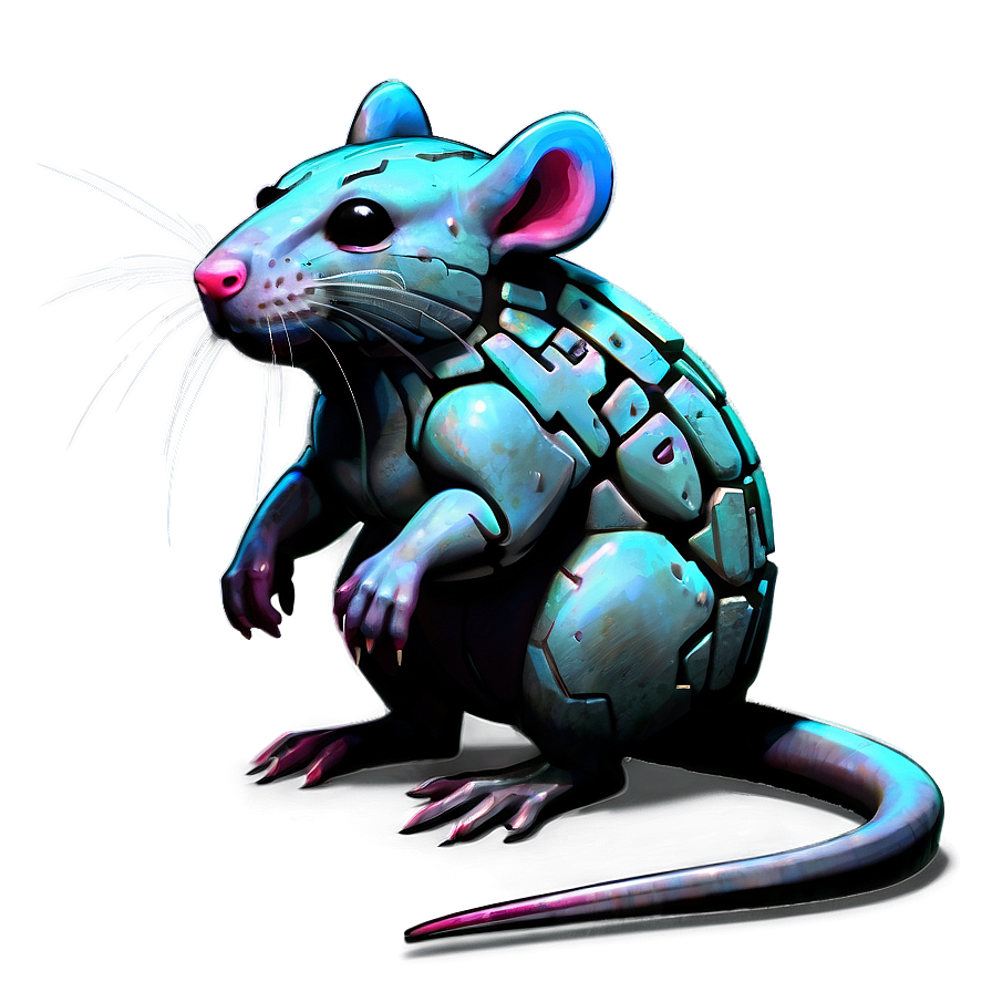 Cyber Rat Design Png 05042024 PNG Image