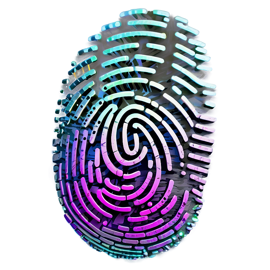 Cyber Security Fingerprint Png Dje PNG Image