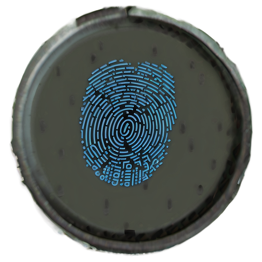 Cyber Security Fingerprint Png Spd PNG Image