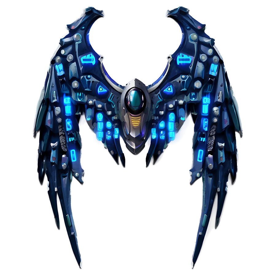 Cyber Wings Png 40 PNG Image