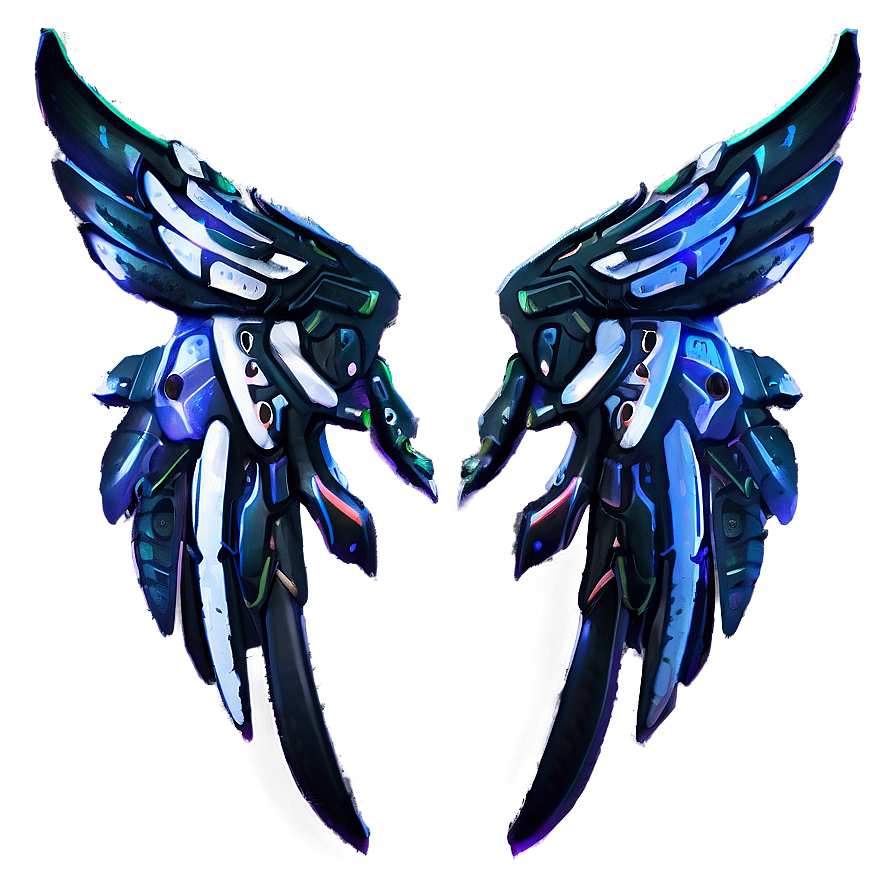 Cyber Wings Png Dpv34 PNG Image