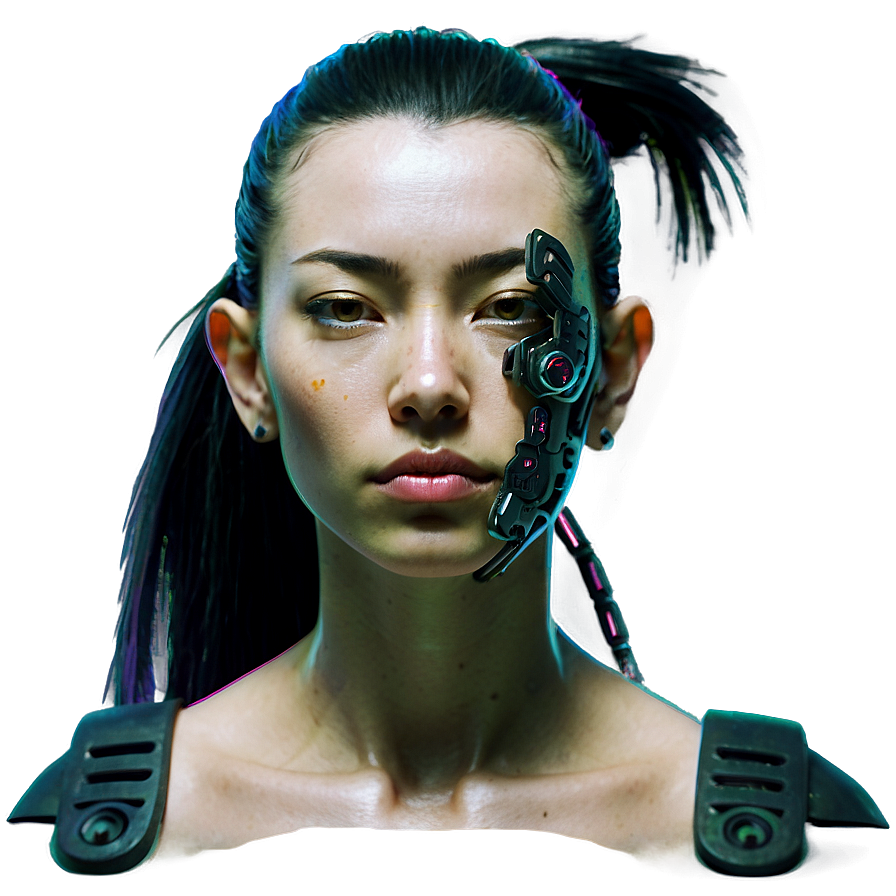 Cyberpunk Cyborg Png Cyx PNG Image