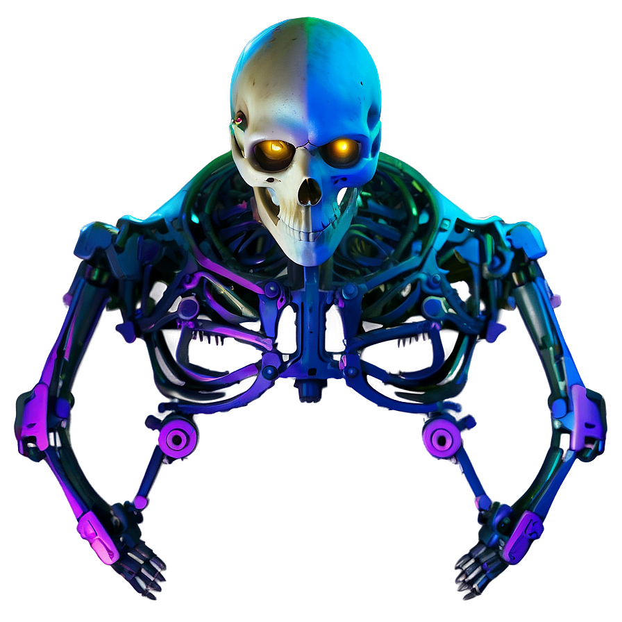 Cyberpunk Skeleton Png 9 PNG Image