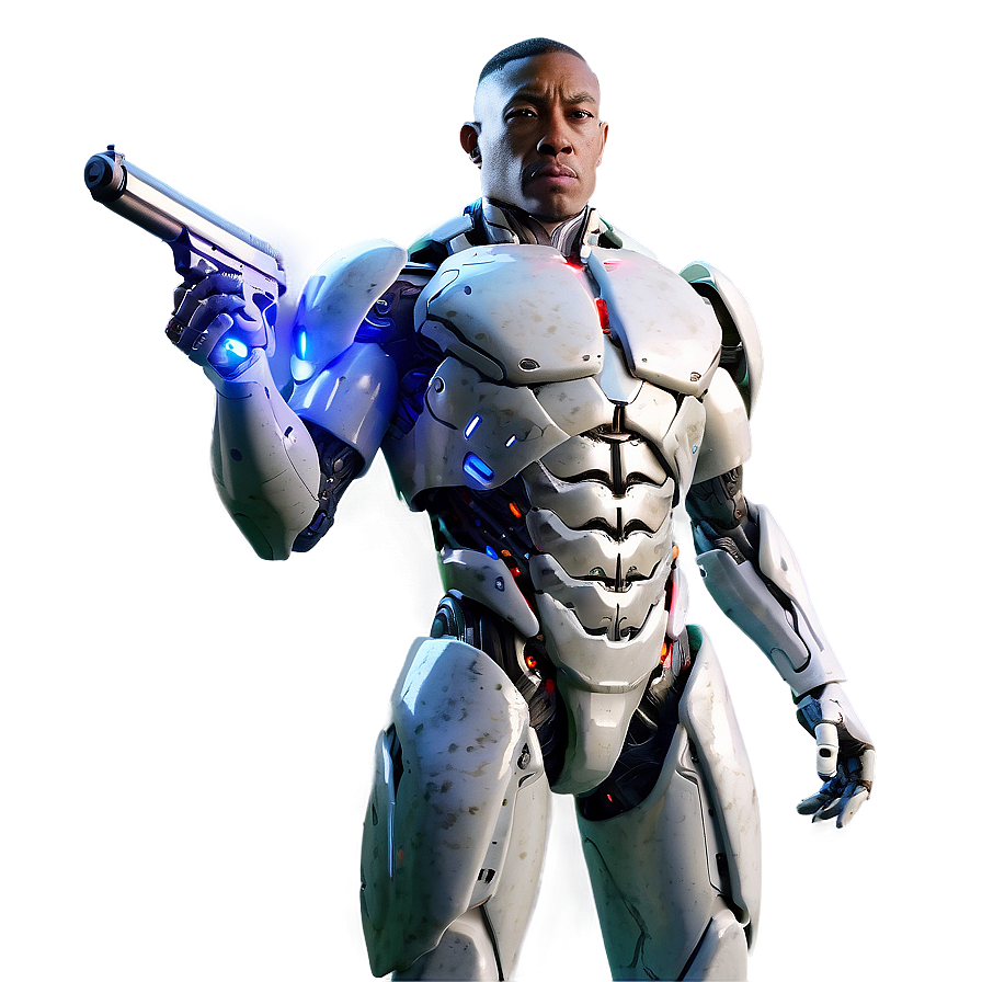 Cyborg With Integrated Weapons Png Pkw48 PNG Image