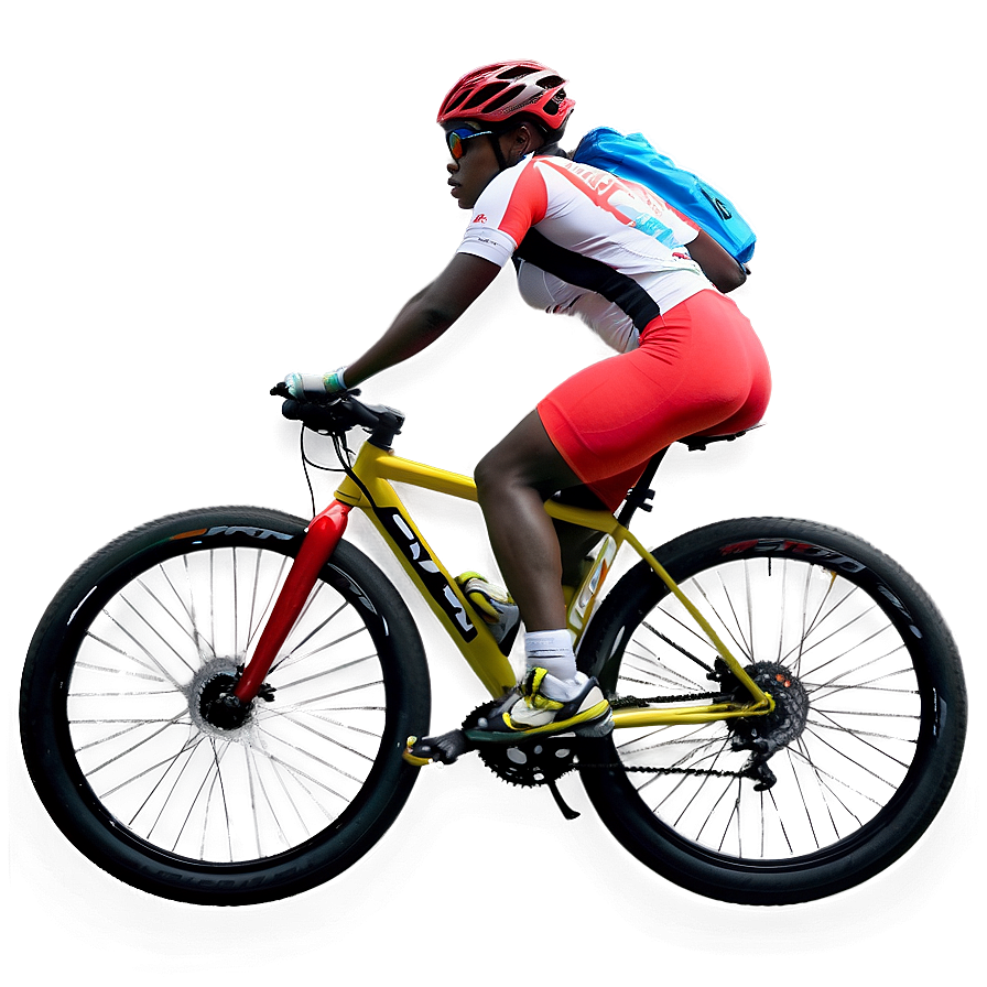 Cyclist B PNG Image