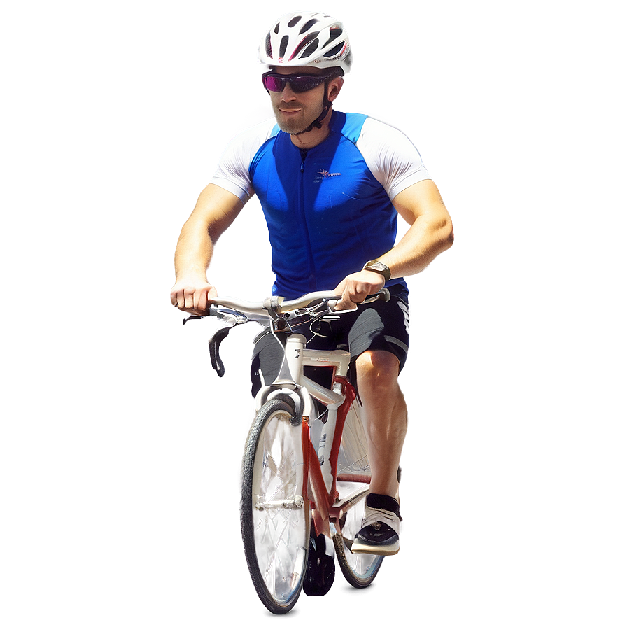 Cyclist On Bridge Sunset Png Drh92 PNG Image