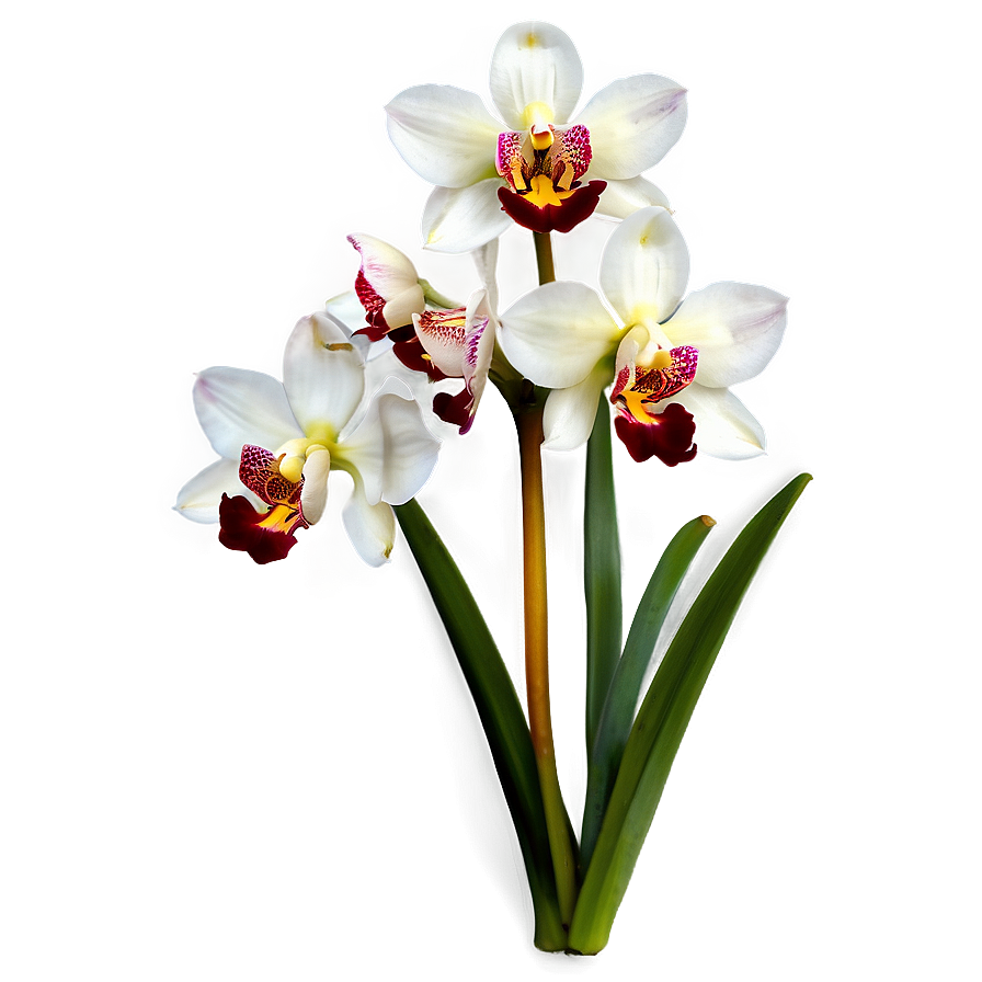 Cymbidium Orchid Png 05242024 PNG Image