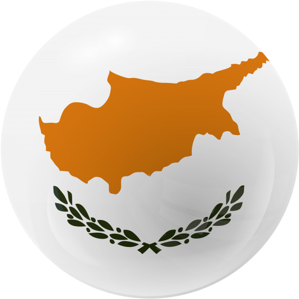 Cyprus Mapon Button Design PNG Image