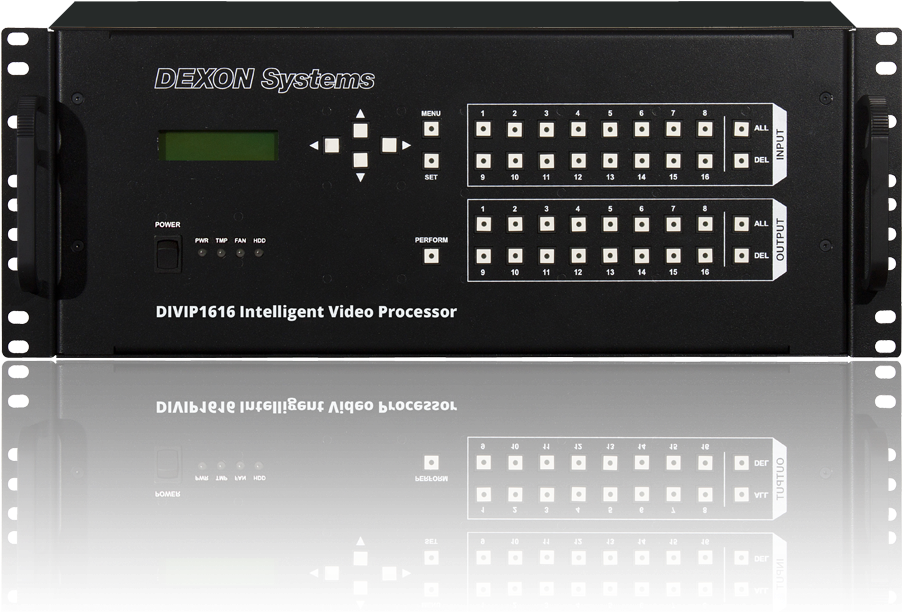 D E X O N Intelligent Video Processor D I V I P1616 PNG Image