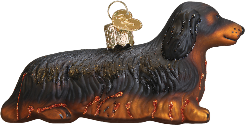 Dachshund Christmas Ornament PNG Image