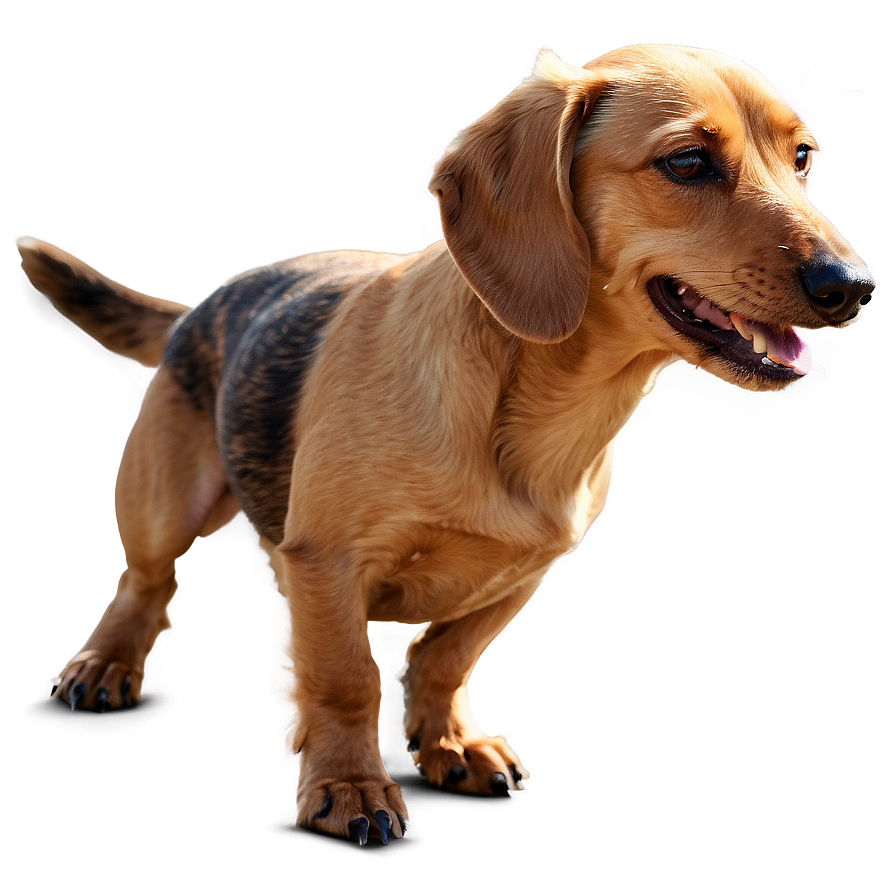 Dachshund Enjoying Sun Png 06122024 PNG Image