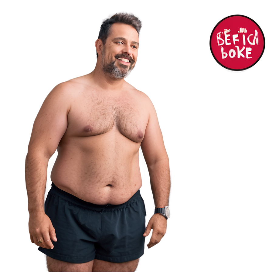 Dad Bod Confidence Boost Png Taj PNG Image