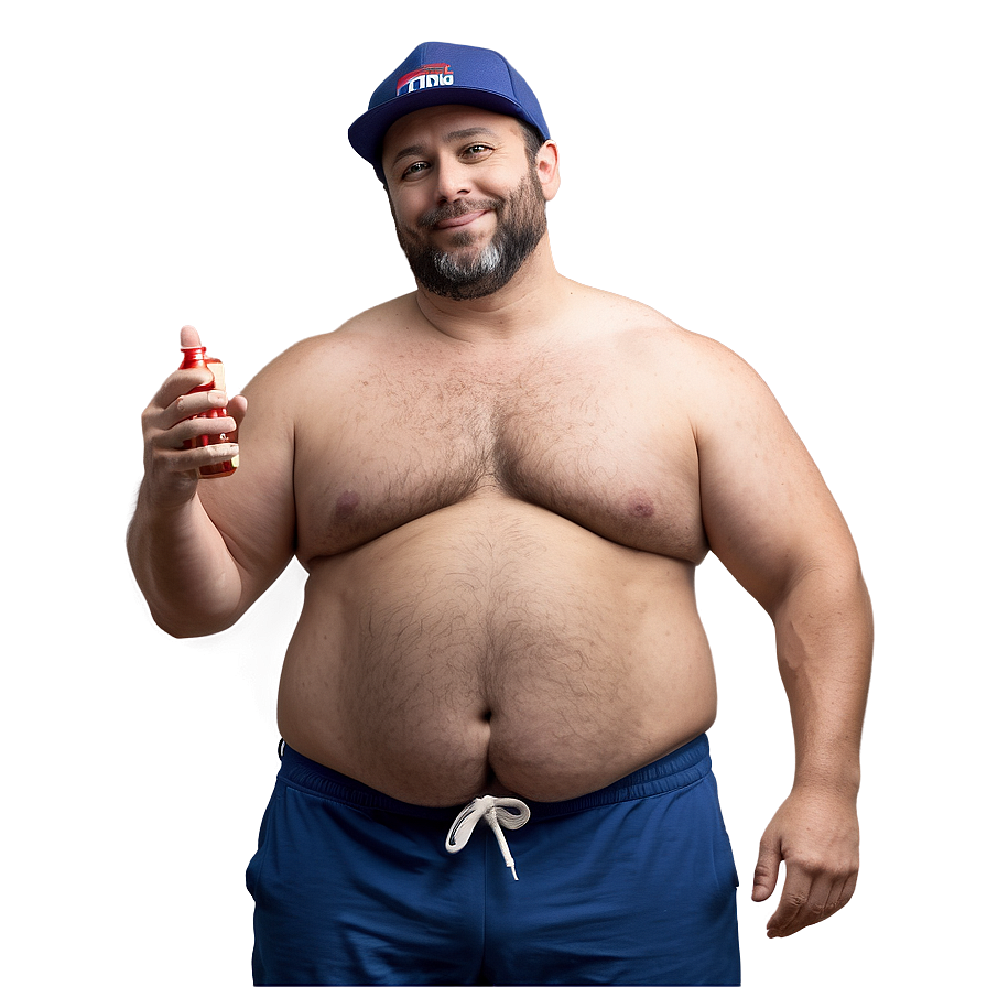 Dad Bod Holiday Spirit Png 06282024 PNG Image