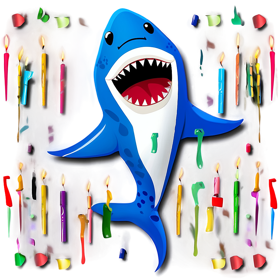 Daddy Shark Birthday Png 06212024 PNG Image