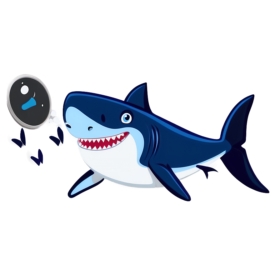 Daddy Shark Cute Cartoon Png 98 PNG Image