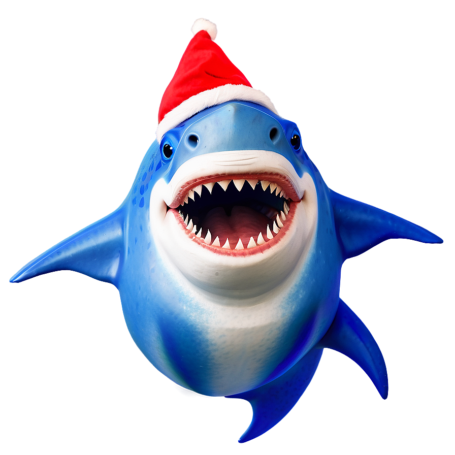 Daddy Shark Festive Png 06212024 PNG Image