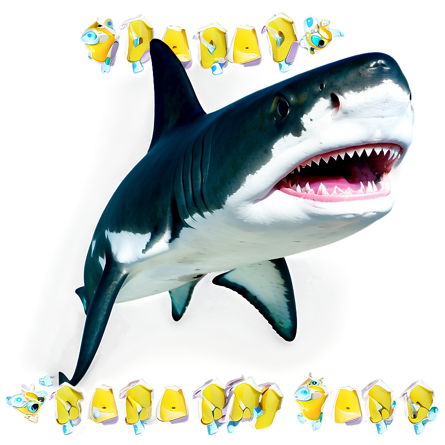 Daddy Shark Party Png Jrn PNG Image