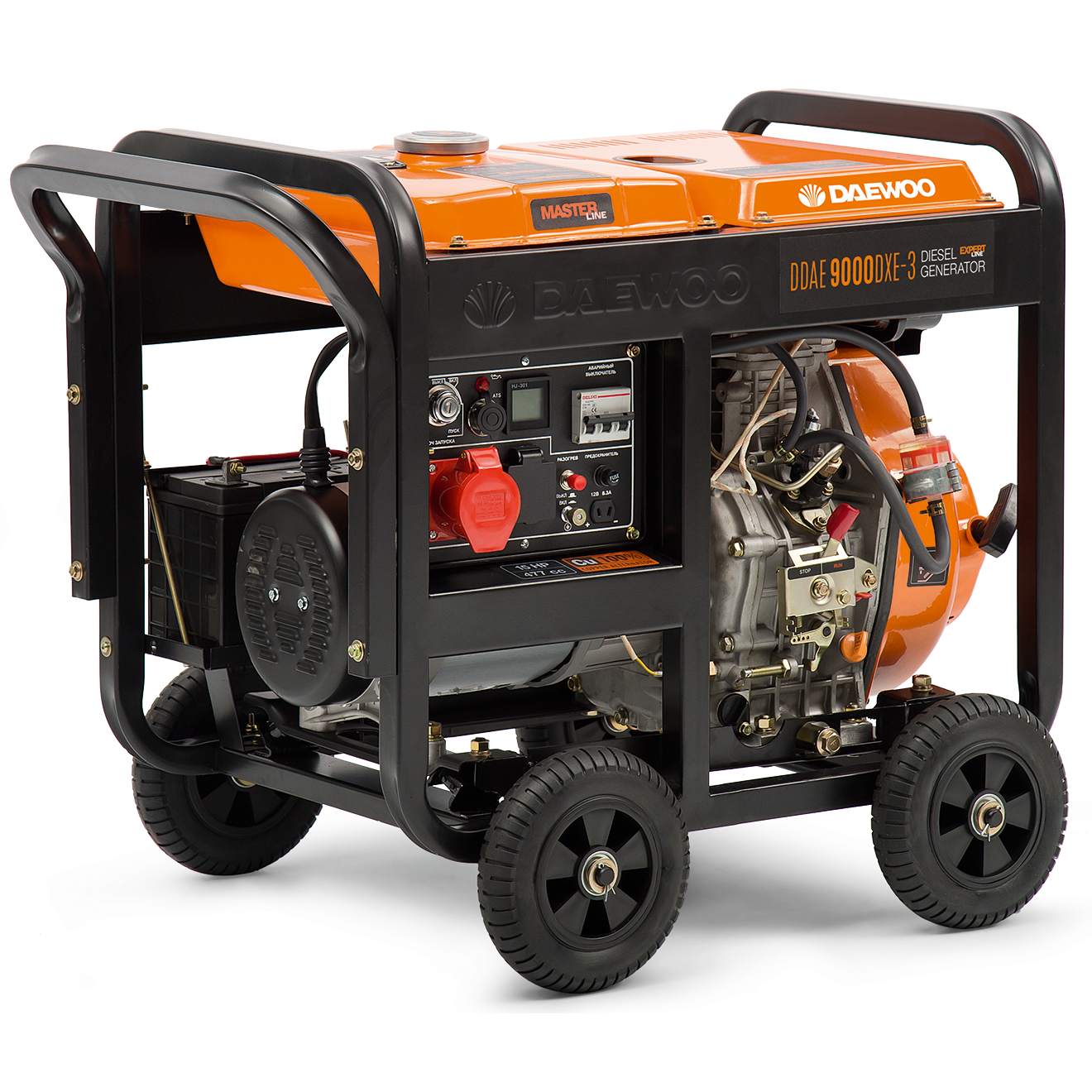 Daewoo Diesel Generator D D A E9000 D X E PNG Image