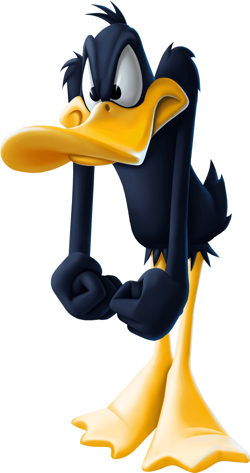 Daffy Duck Arms Crossed Looney Tunes PNG Image