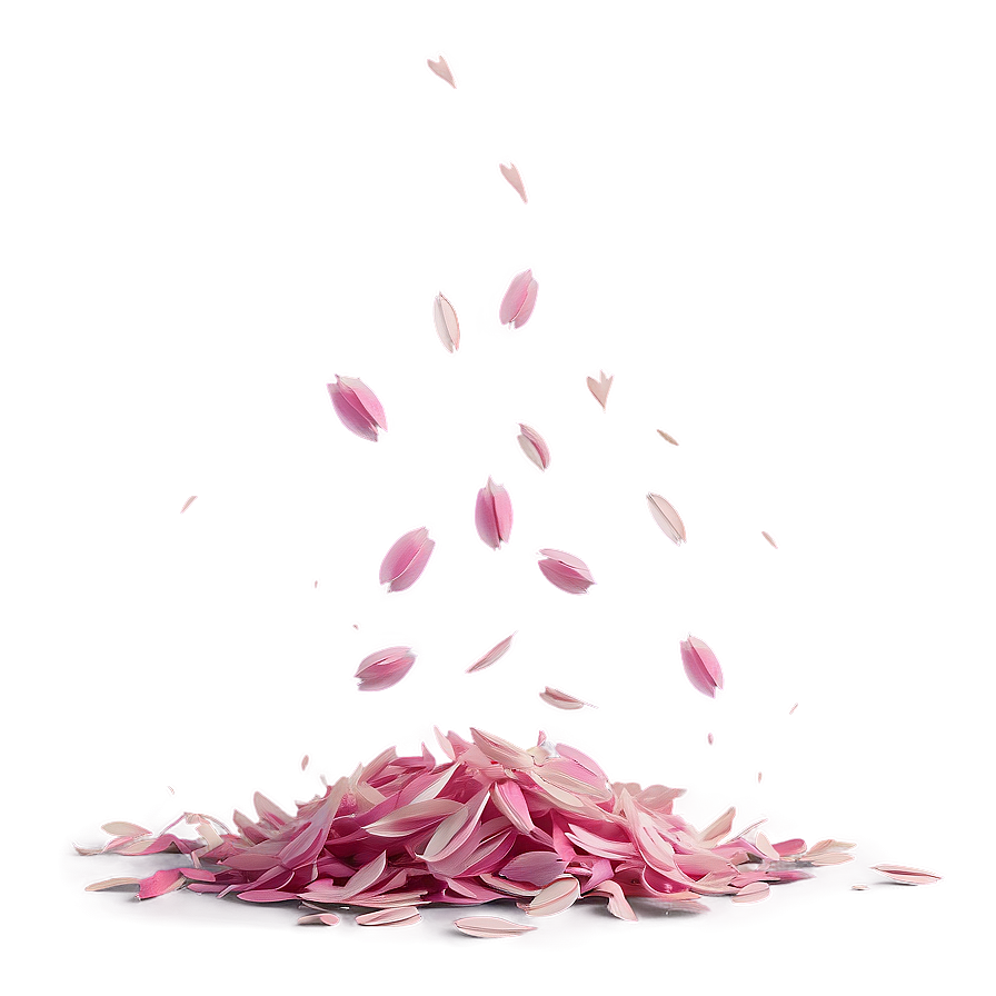 Dahlia Petals Falling Png 83 PNG Image