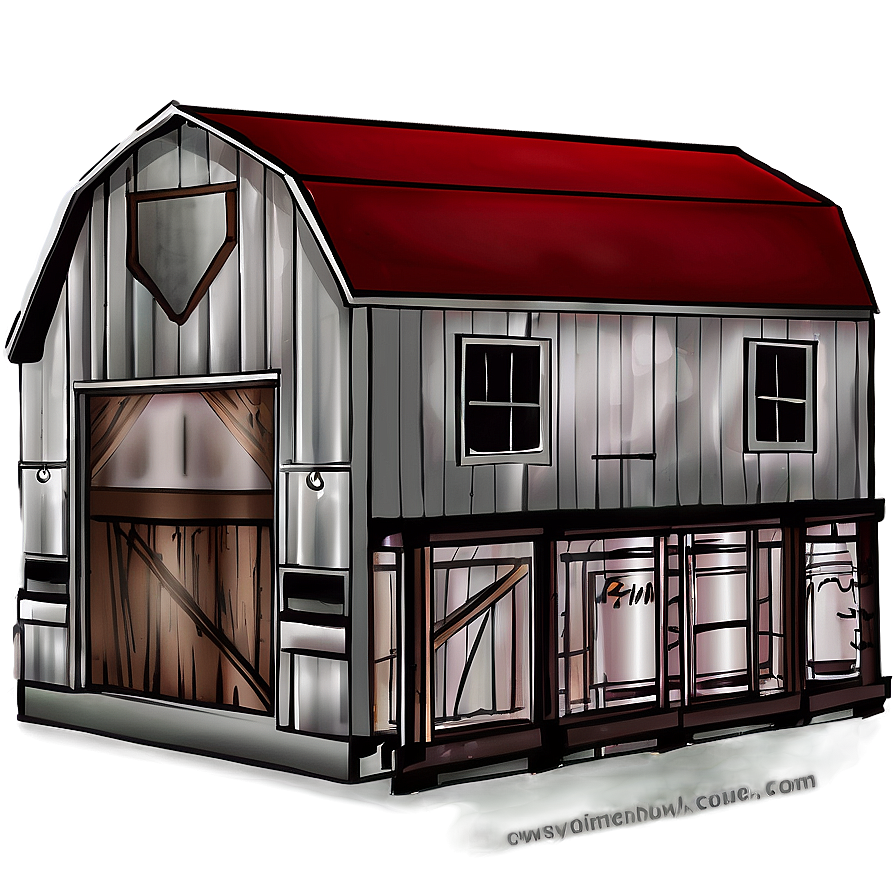 Dairy Farm Barn Png Oge62 PNG Image