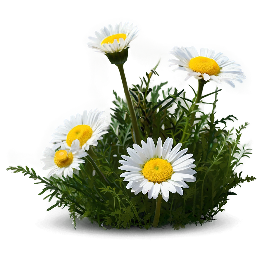 Daisies On Hillside Png 45 PNG Image