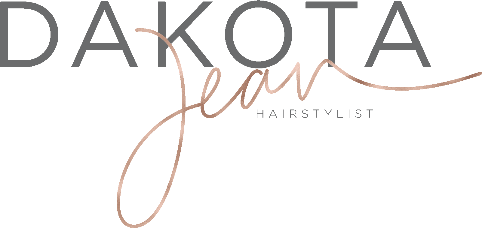 Dakota Jean_ Hairstylist_ Logo PNG Image