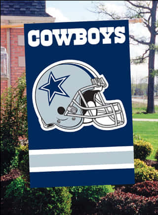 Dallas Cowboys Flag Display PNG Image