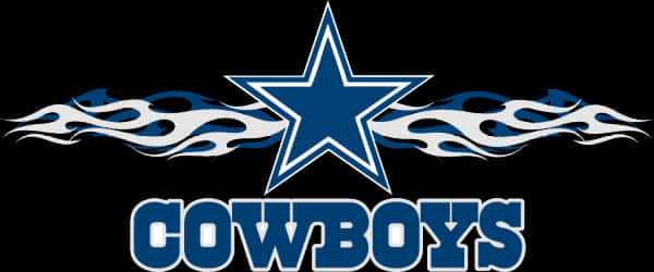 Dallas Cowboys Flame Logo PNG Image