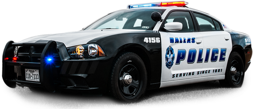 Dallas Police Car H D PNG Image