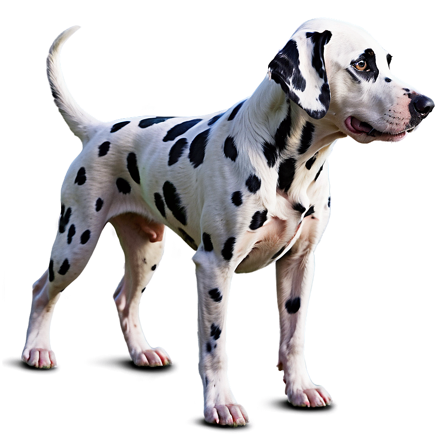 Dalmatian Dog Walking Side View Png Ure PNG Image