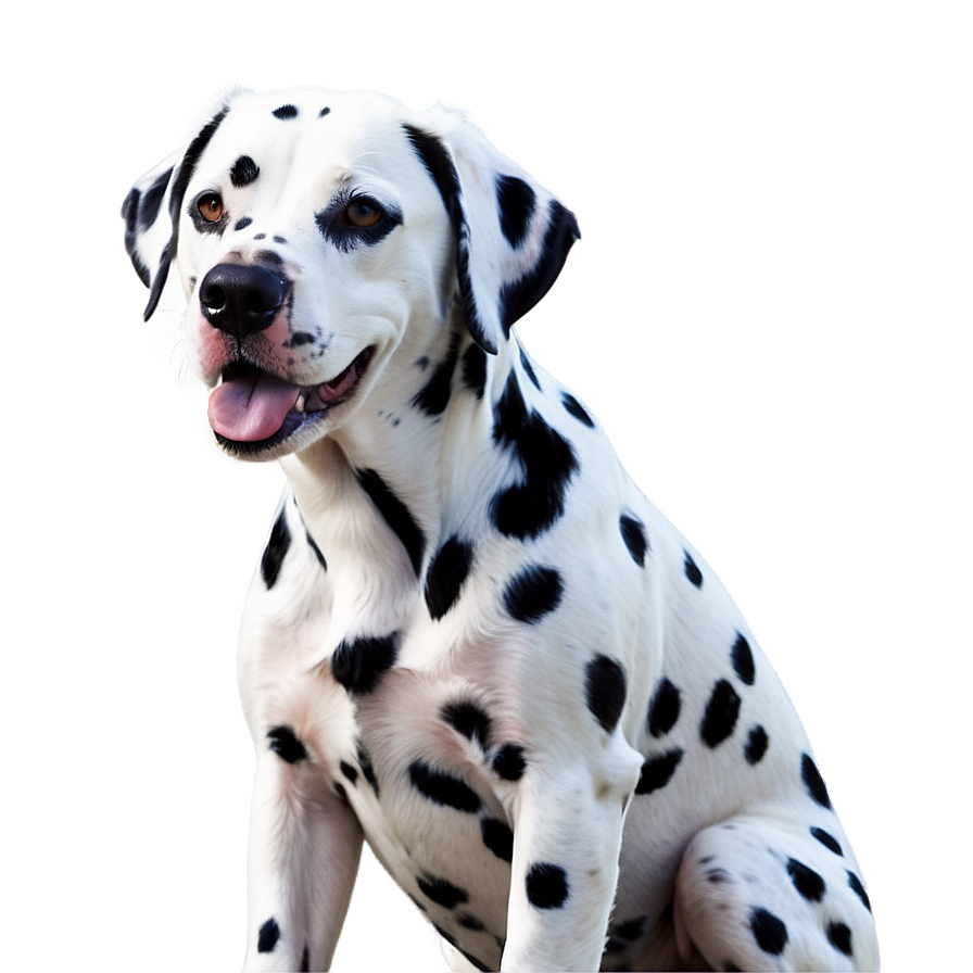 Dalmatian In Snow Scene Png Wng PNG Image