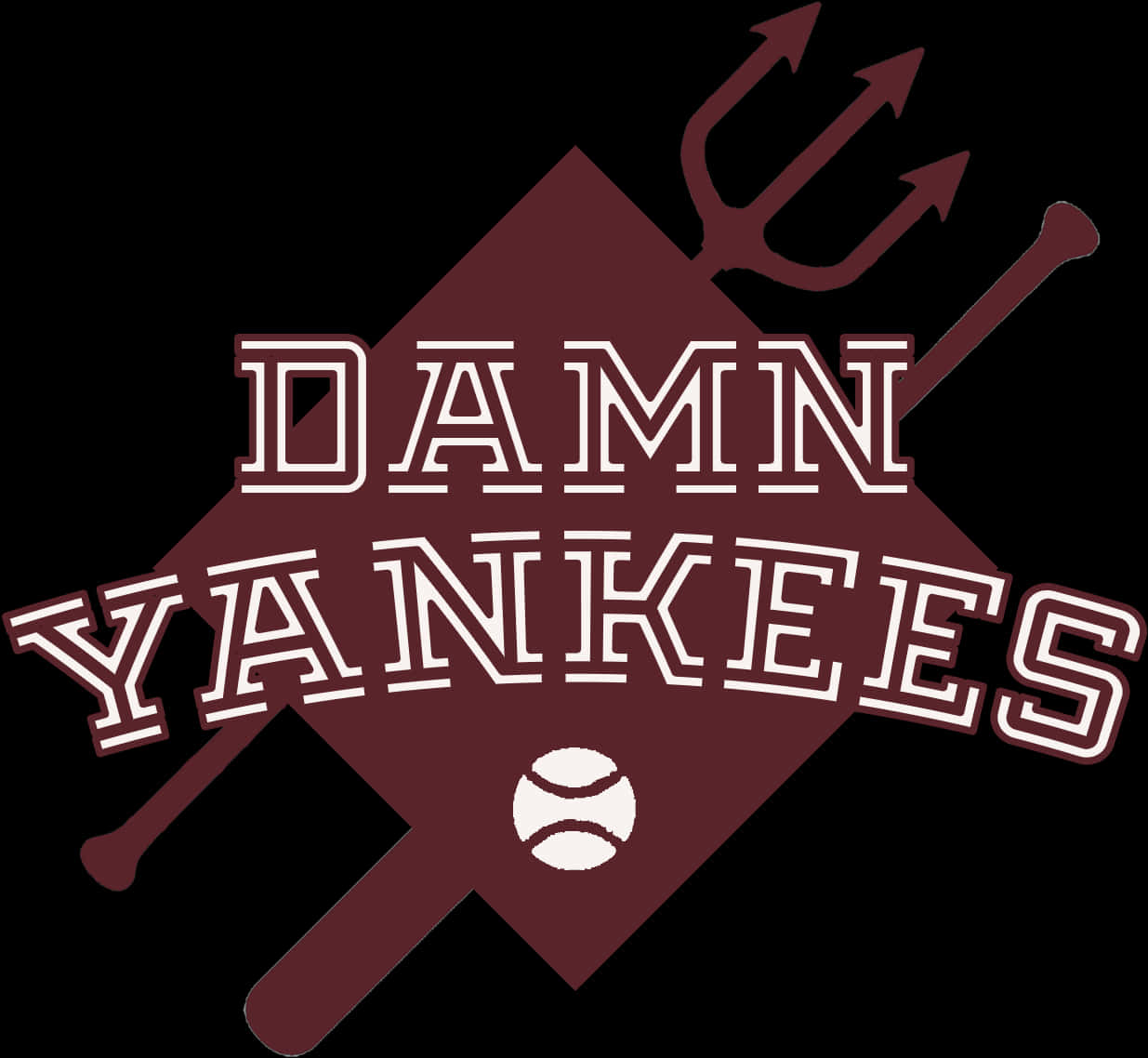 Damn Yankees Logo Design PNG Image