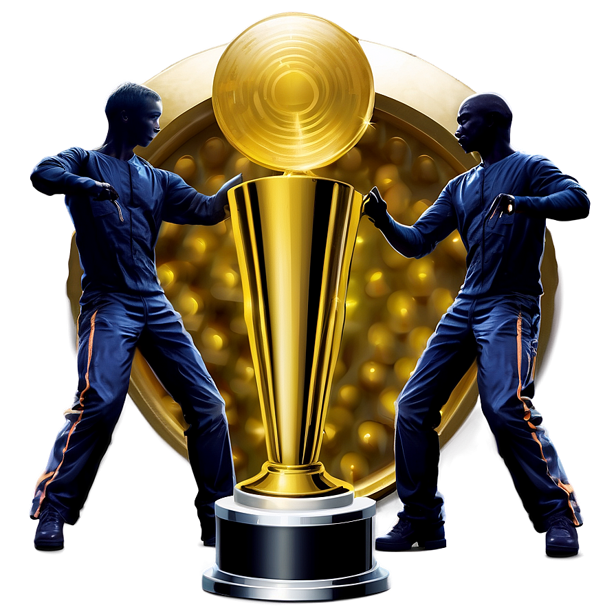 Dance Battle Trophy Png 05042024 PNG Image