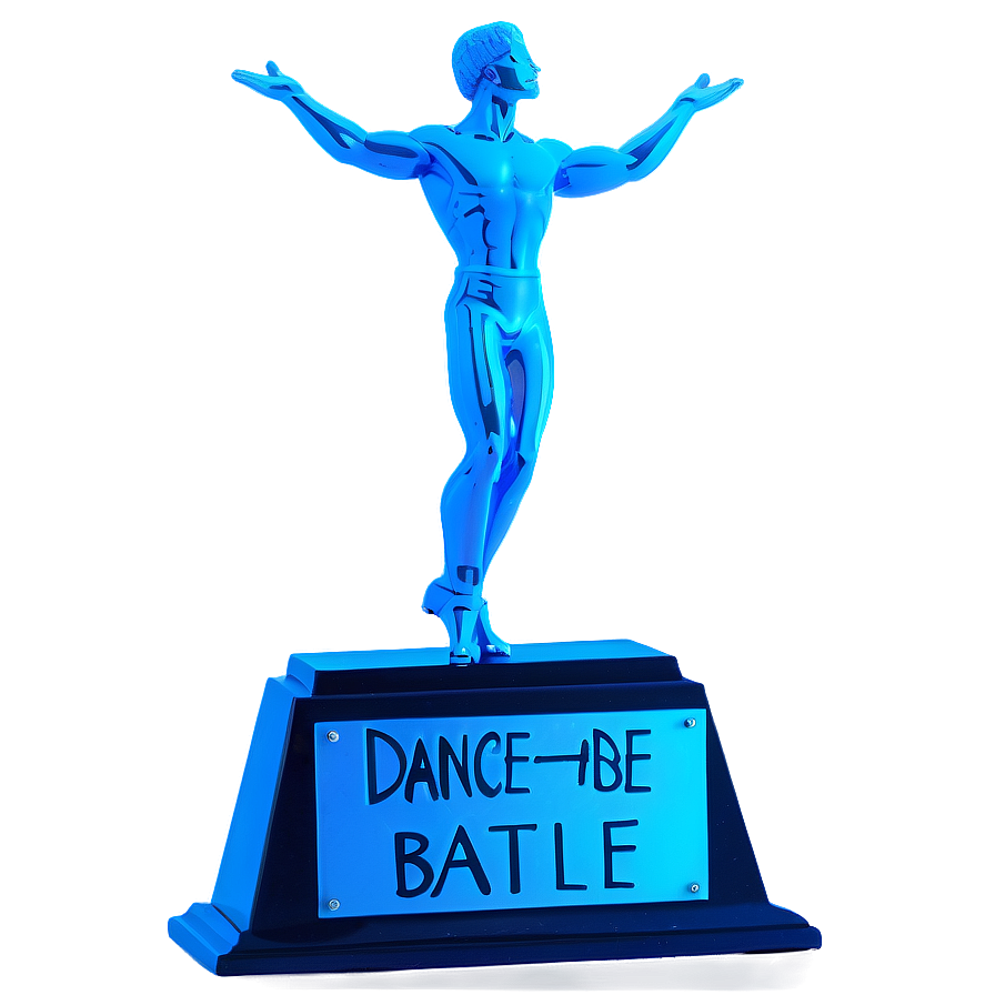 Dance Battle Trophy Png Udl30 PNG Image