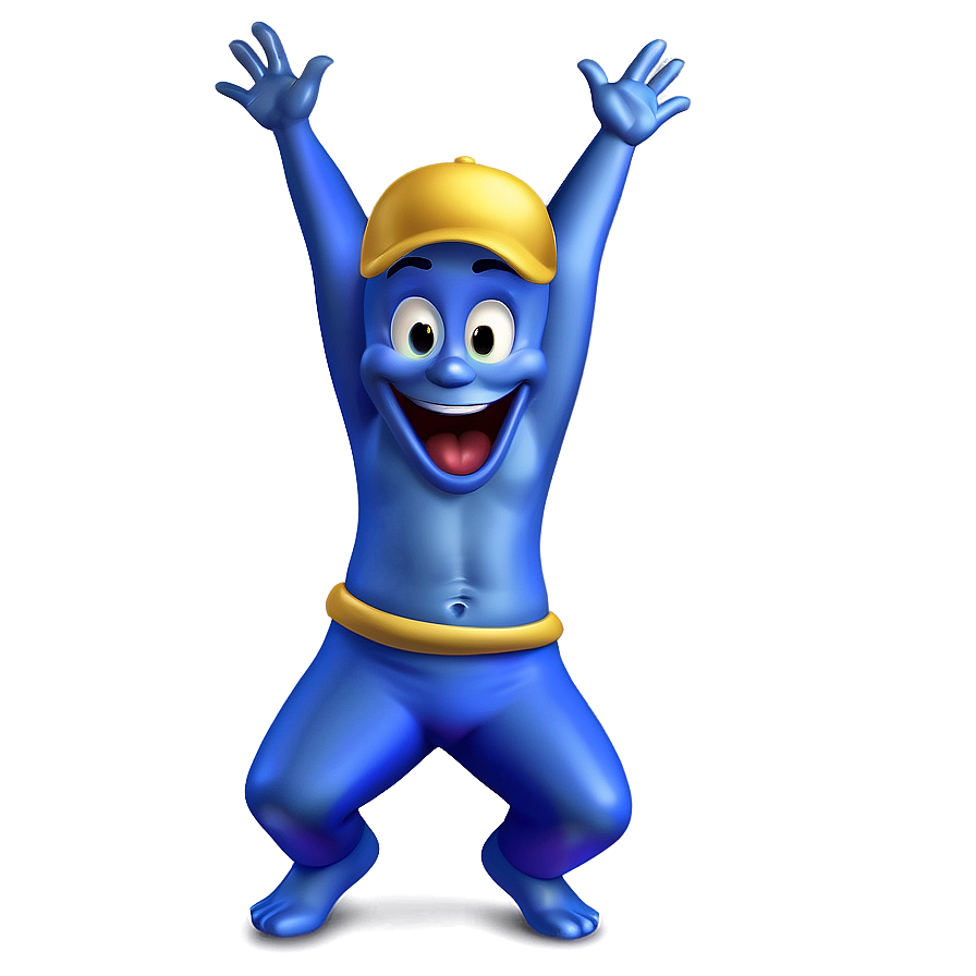 Dancing Blue Emoji Png 05252024 PNG Image