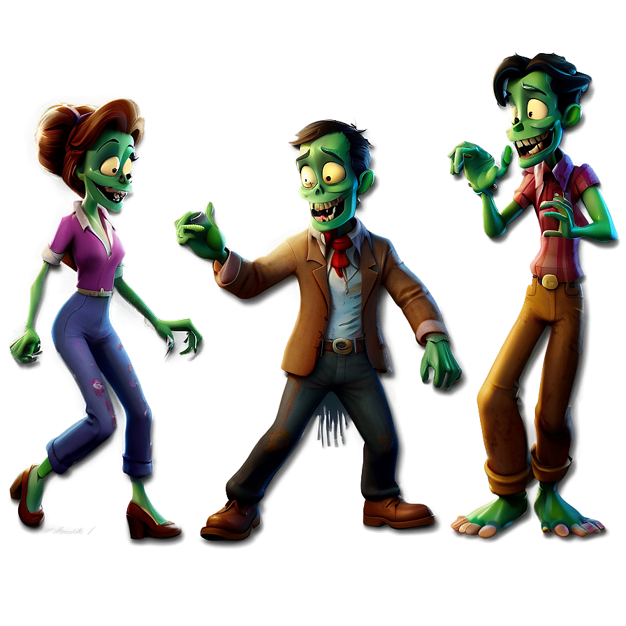 Dancing Disney Zombies Characters Png 45 PNG Image