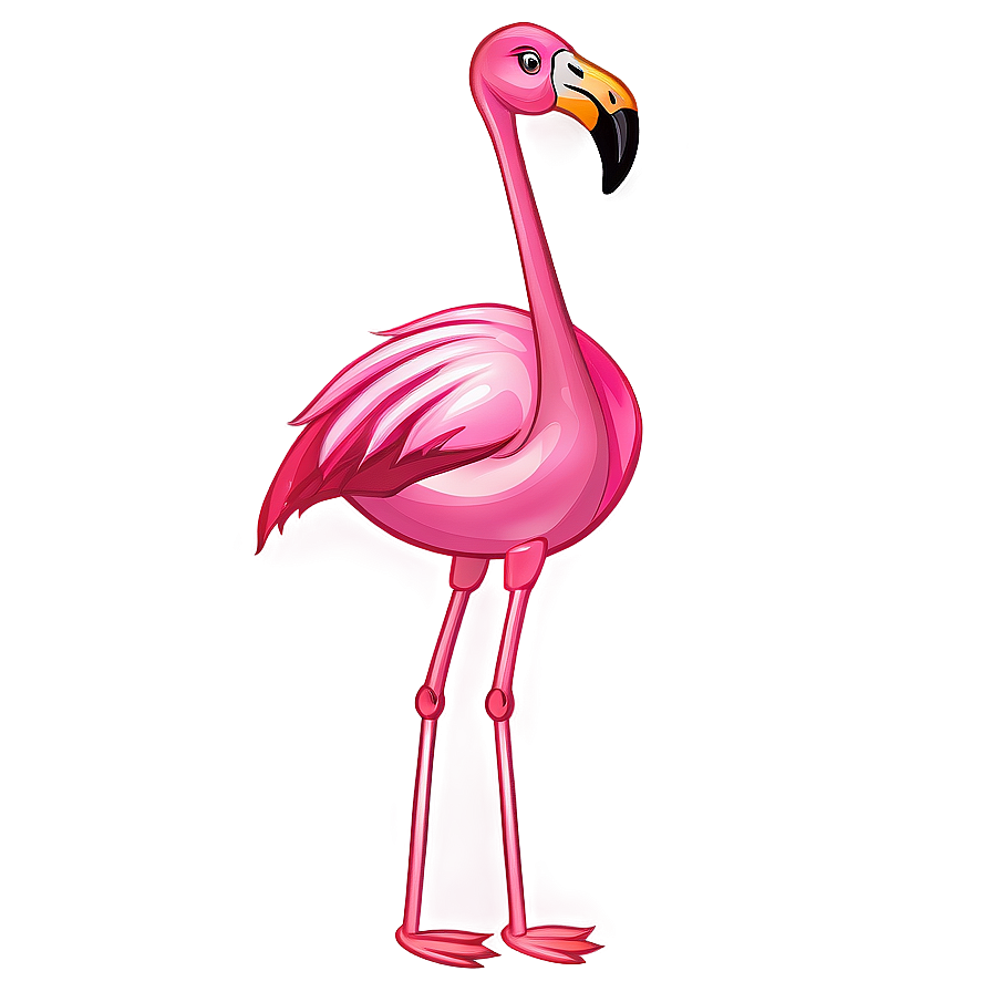 Dancing Flamingo Cartoon Png Yfv PNG Image