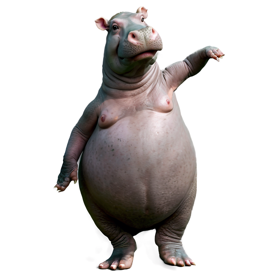 Dancing Hippo Png Djj PNG Image