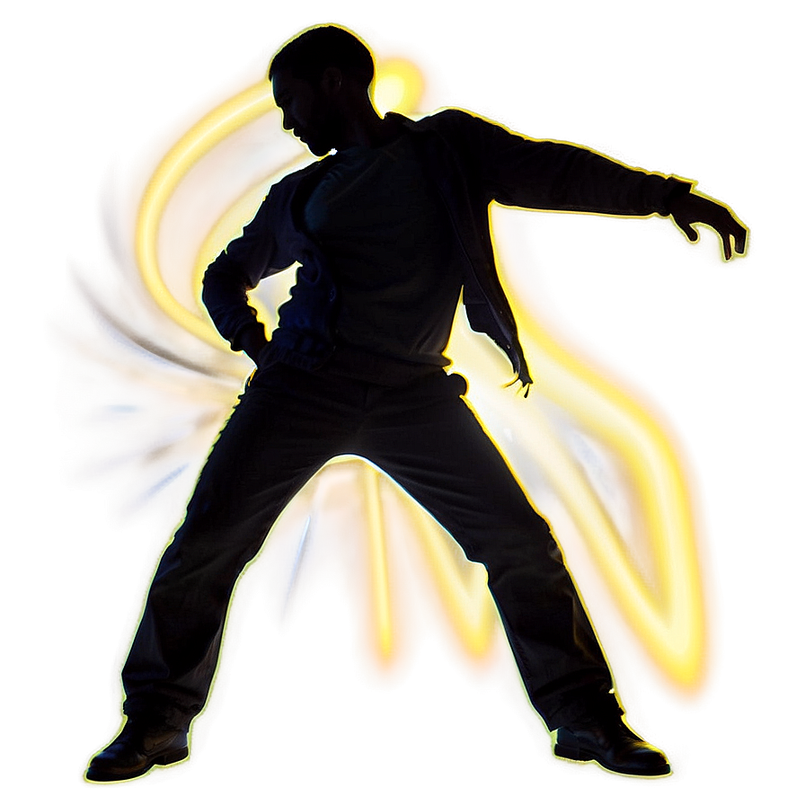 Dancing Person Silhouette Png Coj PNG Image