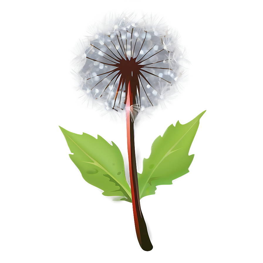 Dandelion In Snow Png 05242024 PNG Image