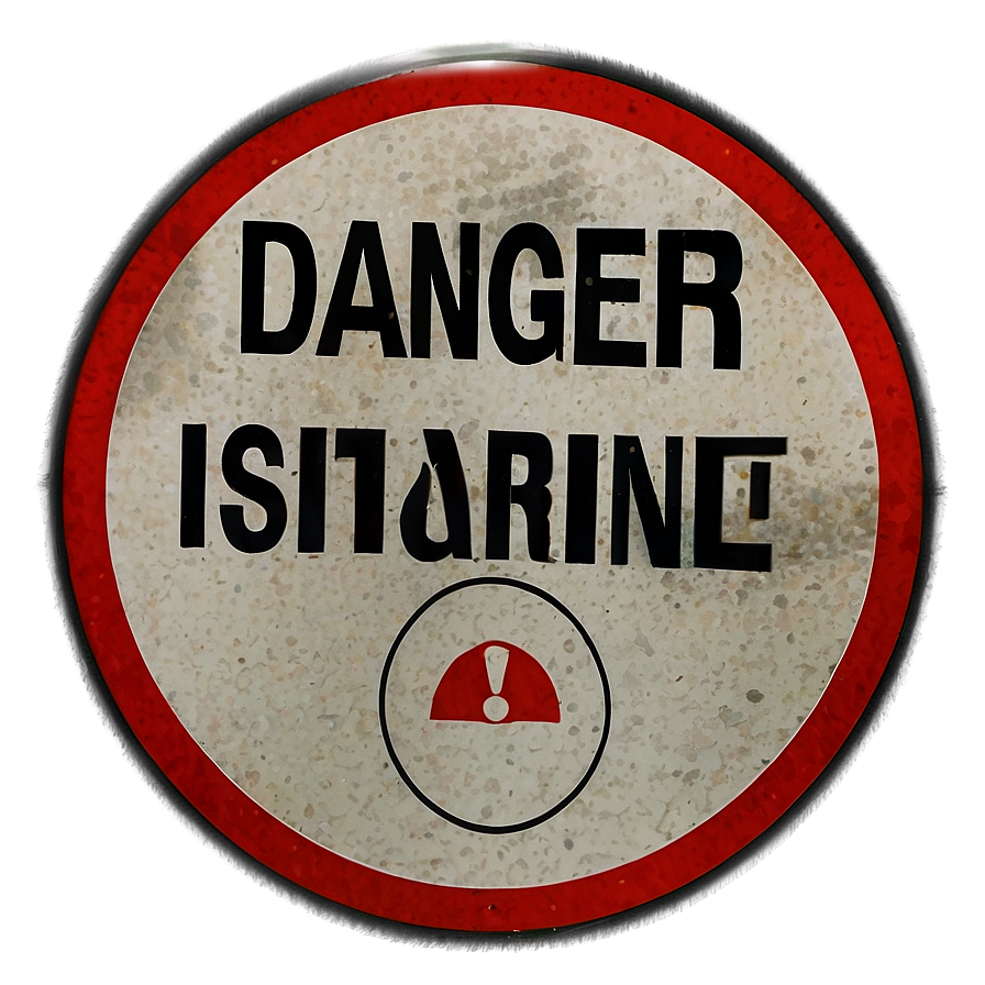 Danger D PNG Image