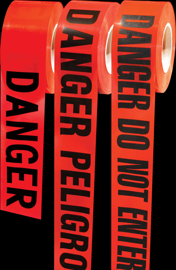 Danger Do Not Enter Warning Tape PNG Image