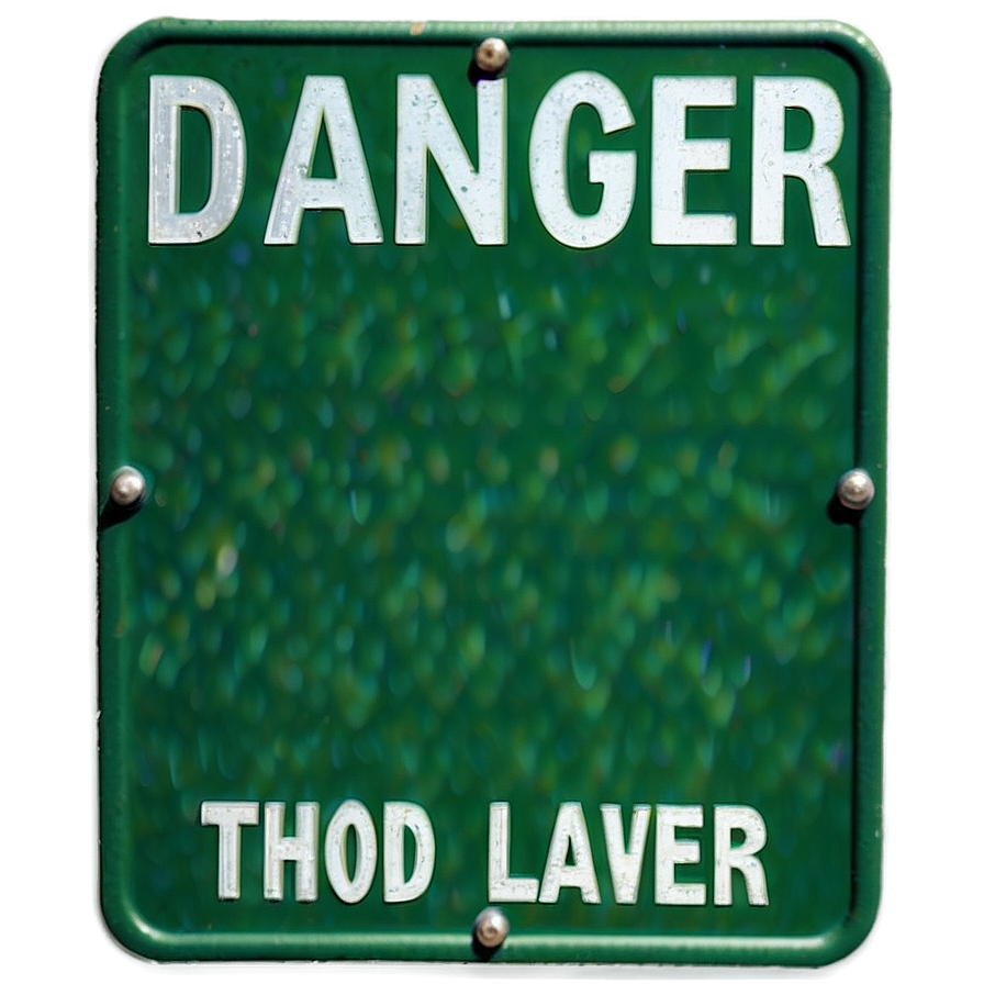 Danger Sign Png Egx81 PNG Image