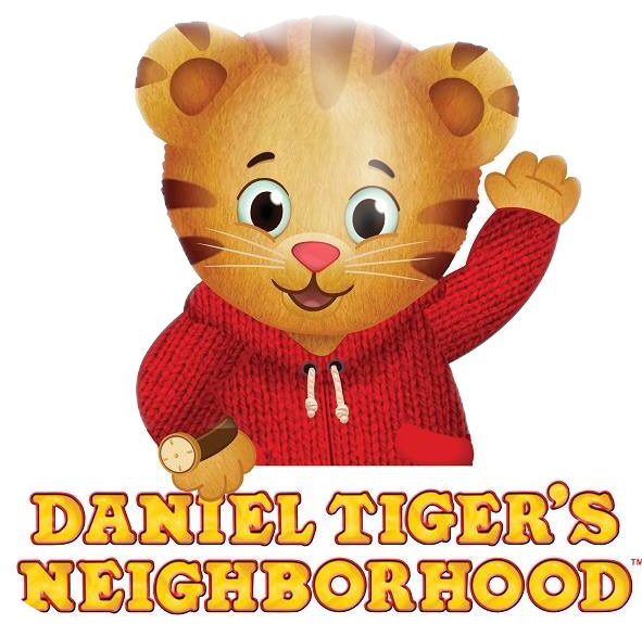 Daniel Tiger Waving Graphic PNG Image