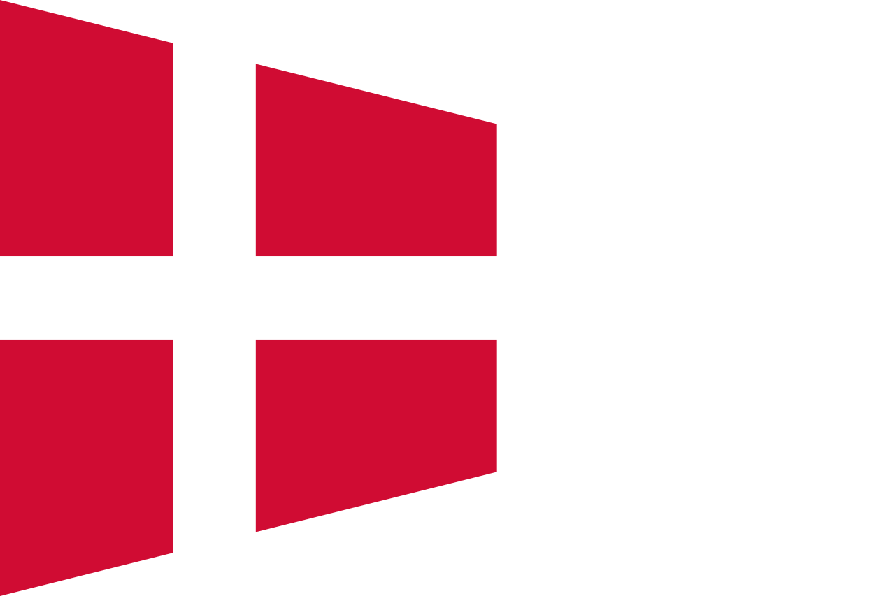 Danish National Flag Dannebrog PNG Image