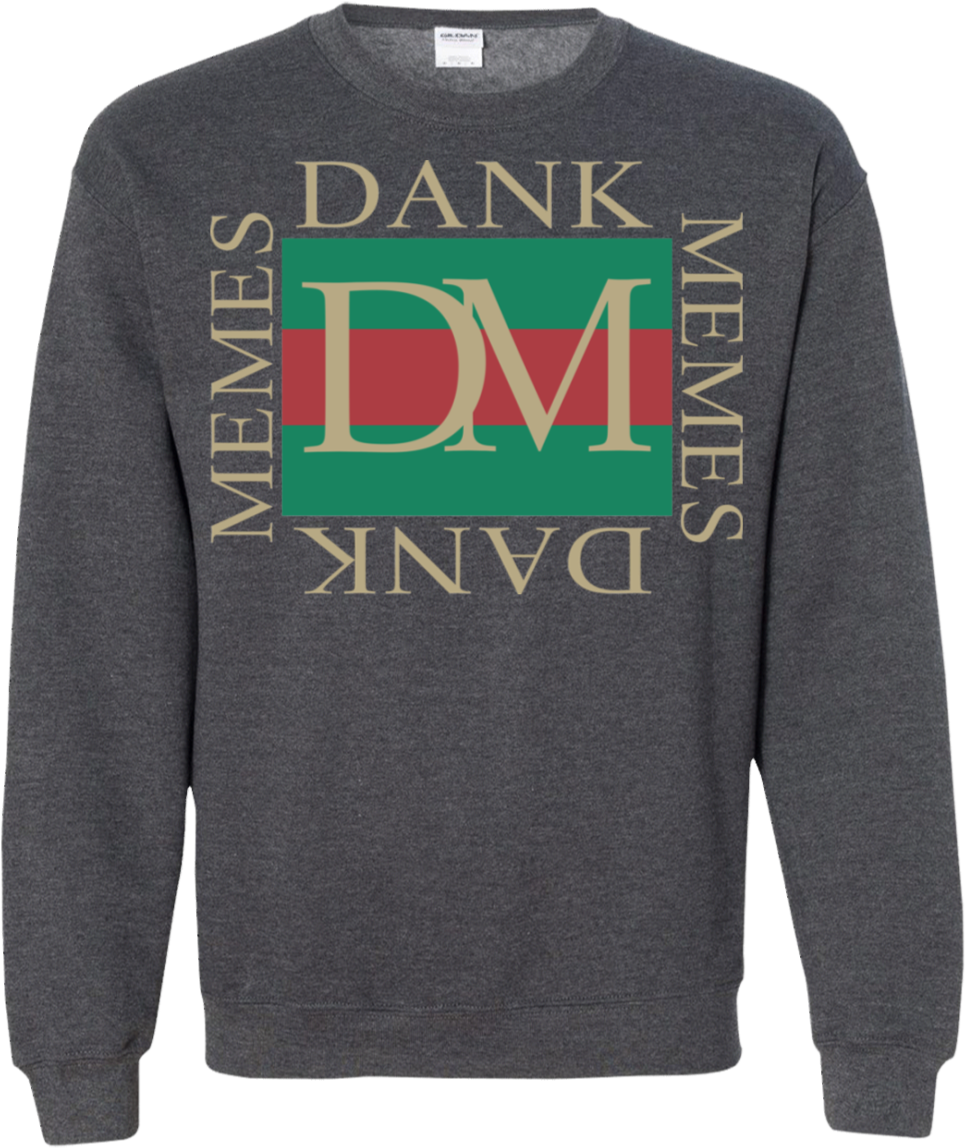 Dank Memes Sweatshirt Design PNG Image