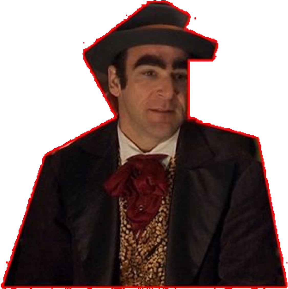 Dapper Manin Hatand Suit PNG Image